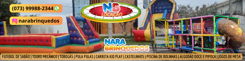 NB Locações de Brinquedos Infantis e Adultos 