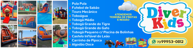 Diver Kids Aluguel de Brinquedos Infláveis 