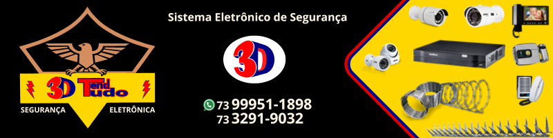 3D Tend Tudo Sistema Eletrônico de Segurança 
