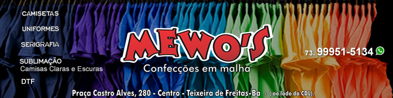 Mewos Confecções em Malha e Serigrafia 