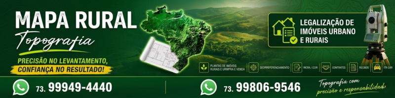 Mapa Rural Topografia 