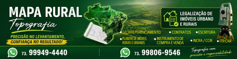 Mapa Rural Topografia 