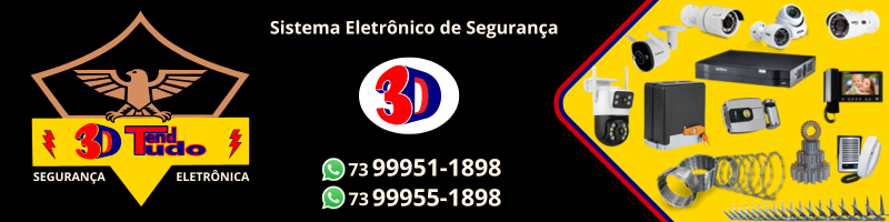 3D Tend Tudo Sistema Eletrônico de Segurança 