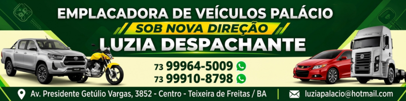 Emplacadora de Veículos Palácio 