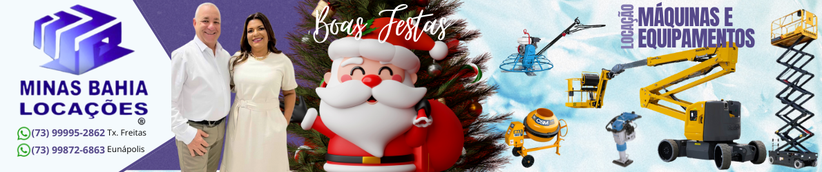 Minas Bahia Locações de Máquinas e Equipamentos para Construção Civil 